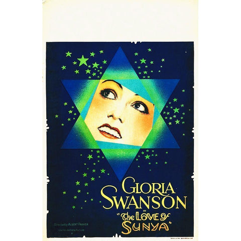 The Love of Sunya White Modern Wood Framed Art Print by Hollywood Photo Archive