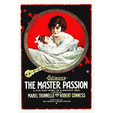 The Master Passion White Modern Wood Framed Art Print by Hollywood Photo Archive