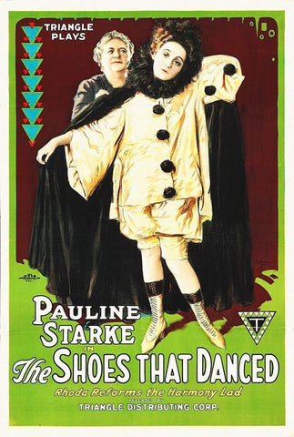 The Shoes That Danced Black Ornate Wood Framed Art Print with Double Matting by Hollywood Photo Archive