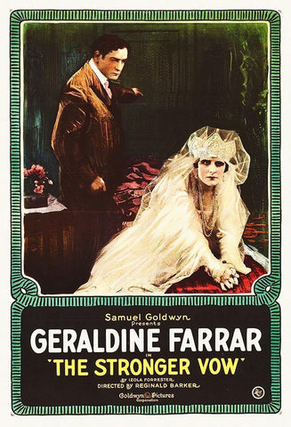 The Stronger Vow Black Ornate Wood Framed Art Print with Double Matting by Hollywood Photo Archive