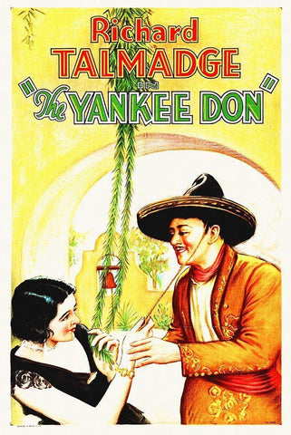 The Yankee Don Black Ornate Wood Framed Art Print with Double Matting by Hollywood Photo Archive