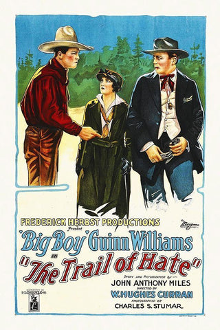 Trail of Hate Black Ornate Wood Framed Art Print with Double Matting by Hollywood Photo Archive