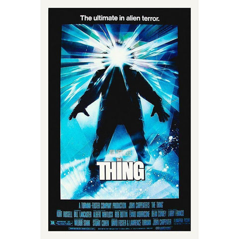 The Thing Black Modern Wood Framed Art Print with Double Matting by Hollywood Photo Archive