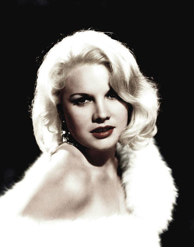 Carol Baker as Harlow White Modern Wood Framed Art Print with Double Matting by Hollywood Photo Archive