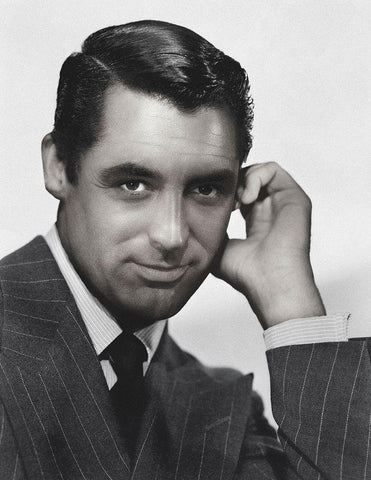 Cary Grand - Suspicion White Modern Wood Framed Art Print with Double Matting by Hollywood Photo Archive