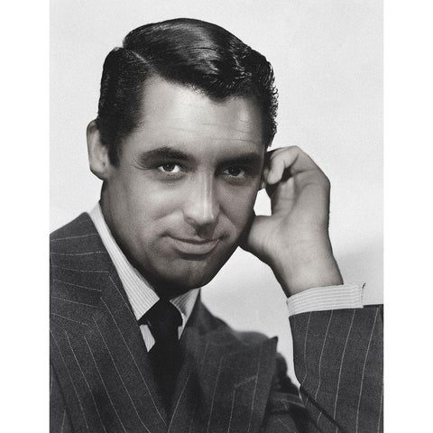 Cary Grand - Suspicion Black Modern Wood Framed Art Print with Double Matting by Hollywood Photo Archive