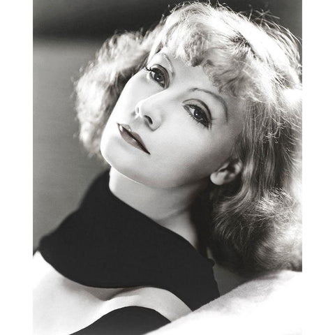 Greta Garbo - Susanne Lennox,  Her Fall And Rise White Modern Wood Framed Art Print by Hollywood Photo Archive