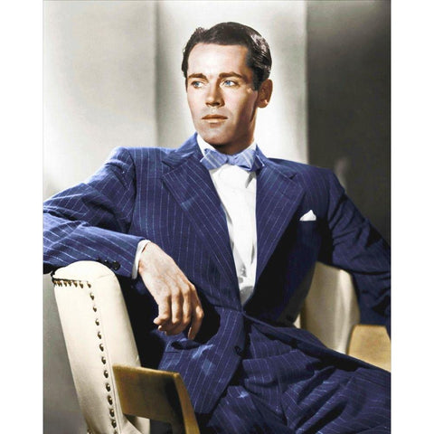 Henry Fonda Gold Ornate Wood Framed Art Print with Double Matting by Hollywood Photo Archive