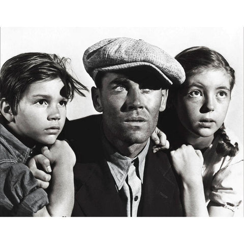 Henry Fonda Gold Ornate Wood Framed Art Print with Double Matting by Hollywood Photo Archive