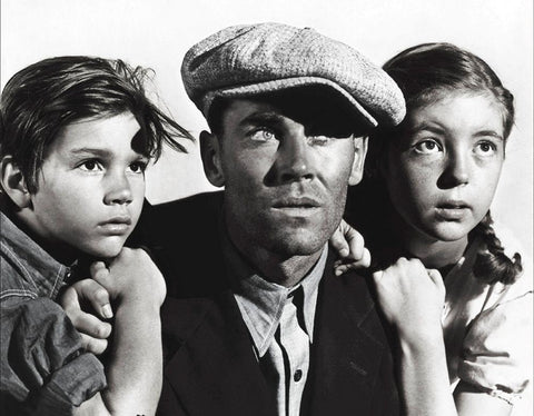 Henry Fonda White Modern Wood Framed Art Print with Double Matting by Hollywood Photo Archive