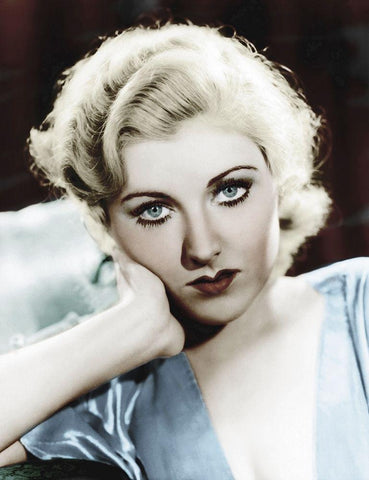 Jacquelyn Allen White Modern Wood Framed Art Print with Double Matting by Hollywood Photo Archive