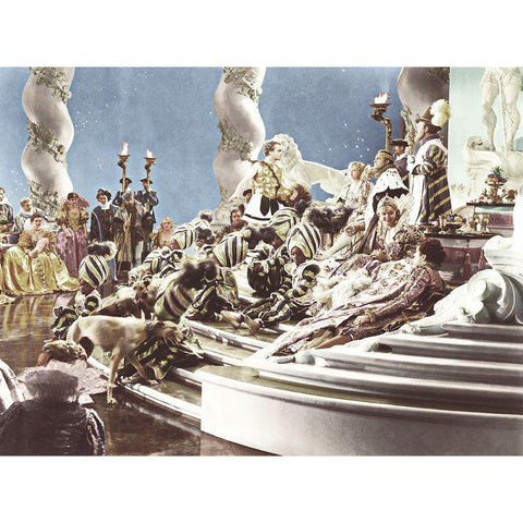 James Cagney White Modern Wood Framed Art Print by Hollywood Photo Archive