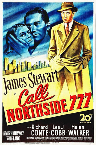 Call Northside 777 Black Ornate Wood Framed Art Print with Double Matting by Hollywood Photo Archive