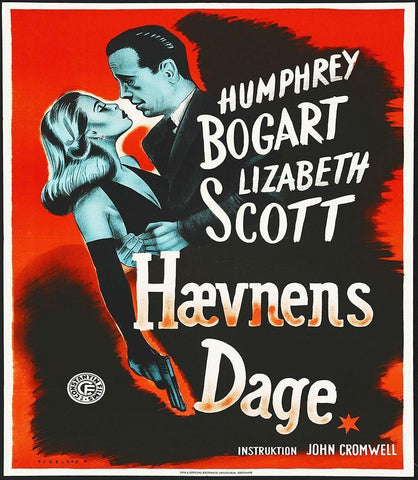 Danish - Dead Reckoning Black Ornate Wood Framed Art Print with Double Matting by Hollywood Photo Archive