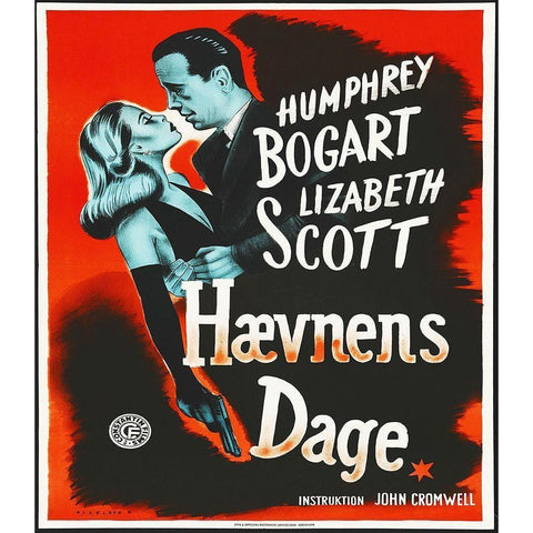 Danish - Dead Reckoning Gold Ornate Wood Framed Art Print with Double Matting by Hollywood Photo Archive