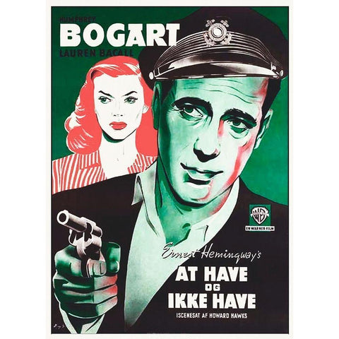 Dutch - To Have And Have Not Black Modern Wood Framed Art Print by Hollywood Photo Archive