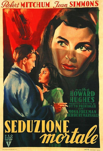 Italian - Angel Face White Modern Wood Framed Art Print with Double Matting by Hollywood Photo Archive