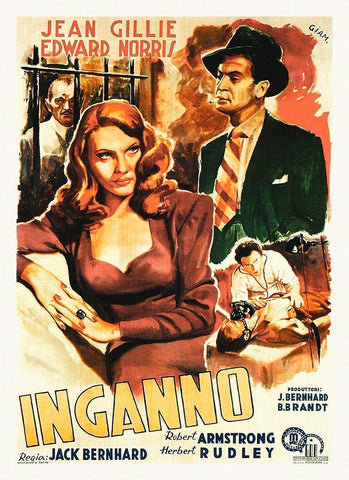 Italian - Decoy Black Ornate Wood Framed Art Print with Double Matting by Hollywood Photo Archive