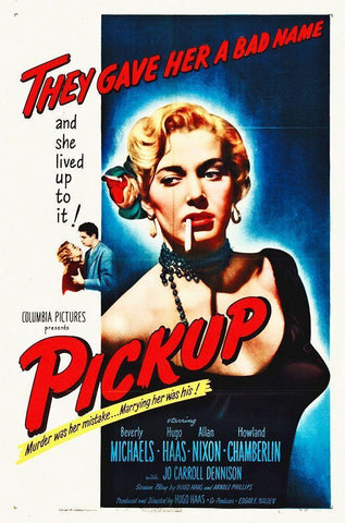 Pickup Black Ornate Wood Framed Art Print with Double Matting by Hollywood Photo Archive