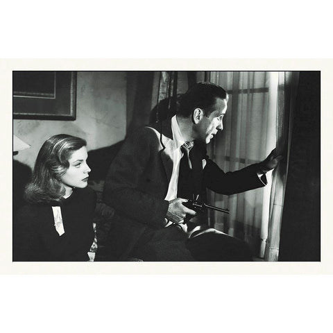 Promotional Still - The Big Sleep Gold Ornate Wood Framed Art Print with Double Matting by Hollywood Photo Archive