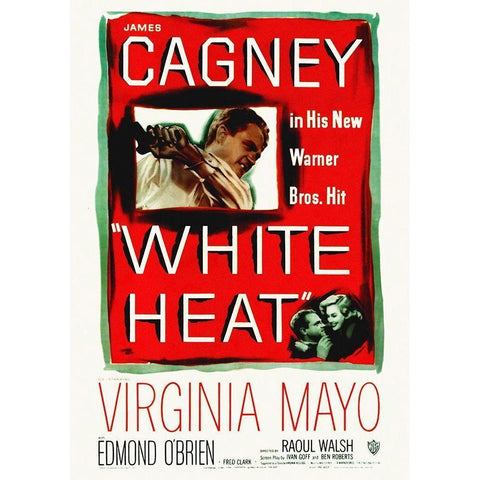 White Heat Black Modern Wood Framed Art Print with Double Matting by Hollywood Photo Archive