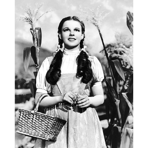 Judy Garland - Wizard of Oz Gold Ornate Wood Framed Art Print with Double Matting by Hollywood Photo Archive