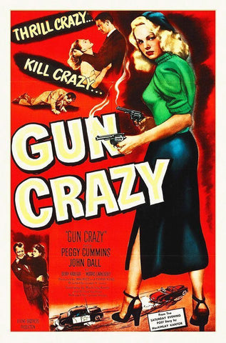 Gun Crazy Black Ornate Wood Framed Art Print with Double Matting by Hollywood Photo Archive