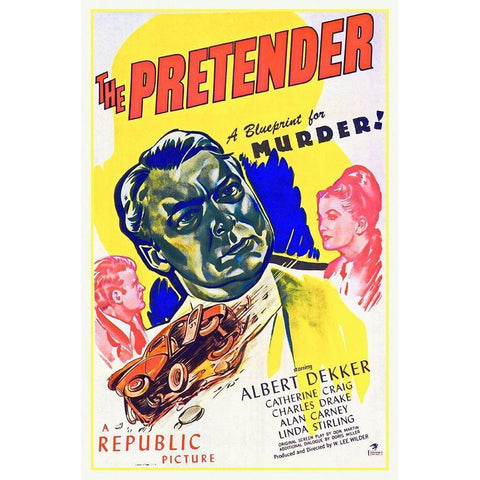 The Pretender Gold Ornate Wood Framed Art Print with Double Matting by Hollywood Photo Archive