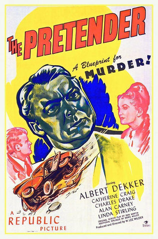 The Pretender Black Ornate Wood Framed Art Print with Double Matting by Hollywood Photo Archive