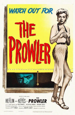 The Prowler Black Ornate Wood Framed Art Print with Double Matting by Hollywood Photo Archive