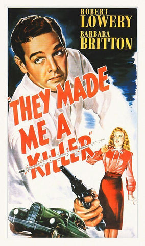 They Made Me a Killer Black Ornate Wood Framed Art Print with Double Matting by Hollywood Photo Archive