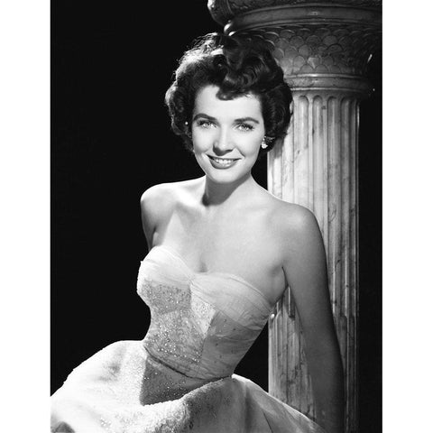 Polly Bergen Gold Ornate Wood Framed Art Print with Double Matting by Hollywood Photo Archive