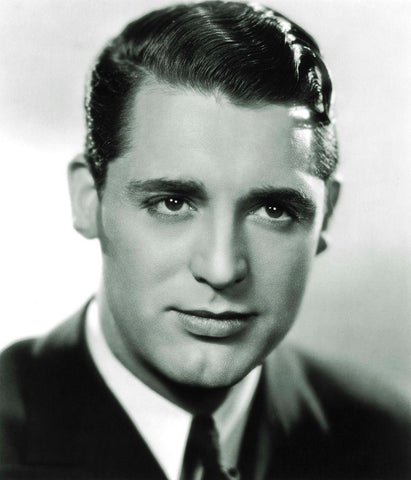 Cary Grant, 1934 White Modern Wood Framed Art Print with Double Matting by Hollywood Photo Archive