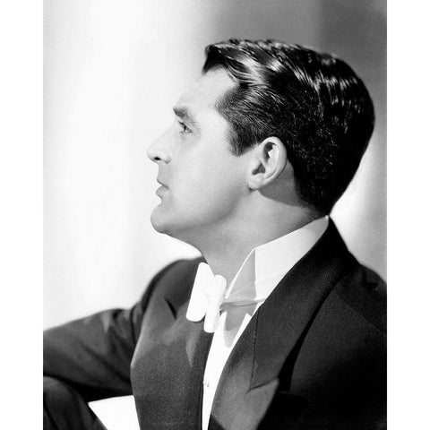 Cary Grant Gold Ornate Wood Framed Art Print with Double Matting by Hollywood Photo Archive