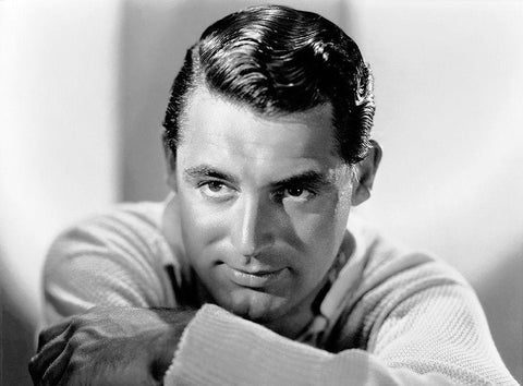 Cary Grant Black Ornate Wood Framed Art Print with Double Matting by Hollywood Photo Archive