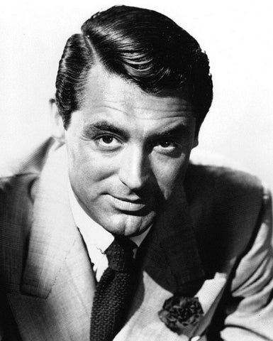 Cary Grant Black Ornate Wood Framed Art Print with Double Matting by Hollywood Photo Archive