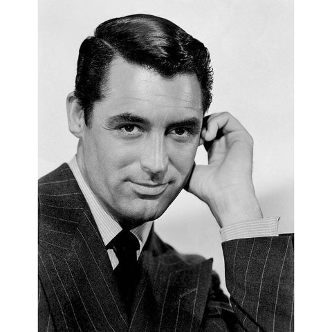 Cary Grant - Suspicion Gold Ornate Wood Framed Art Print with Double Matting by Hollywood Photo Archive