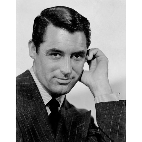 Cary Grant - People Will Talk Black Modern Wood Framed Art Print with Double Matting by Hollywood Photo Archive