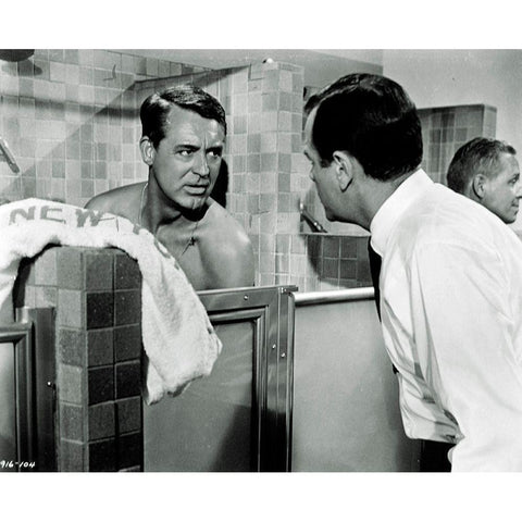 Cary Grant - That Touch of Mink Gold Ornate Wood Framed Art Print with Double Matting by Hollywood Photo Archive