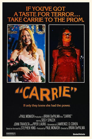 Carrie White Modern Wood Framed Art Print with Double Matting by Hollywood Photo Archive