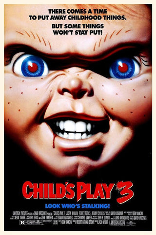 Childs Play 3 Black Ornate Wood Framed Art Print with Double Matting by Hollywood Photo Archive