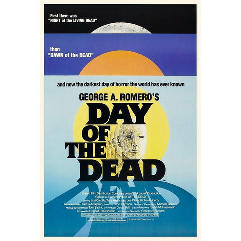 Day of the Dead Black Modern Wood Framed Art Print with Double Matting by Hollywood Photo Archive