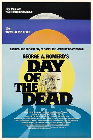 Day of the Dead Black Ornate Wood Framed Art Print with Double Matting by Hollywood Photo Archive