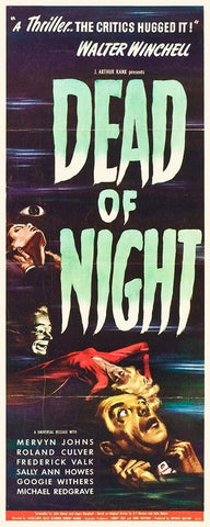 Dead of Night Black Ornate Wood Framed Art Print with Double Matting by Hollywood Photo Archive