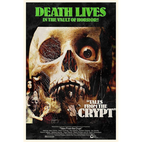 Tales from the Crypt Gold Ornate Wood Framed Art Print with Double Matting by Hollywood Photo Archive