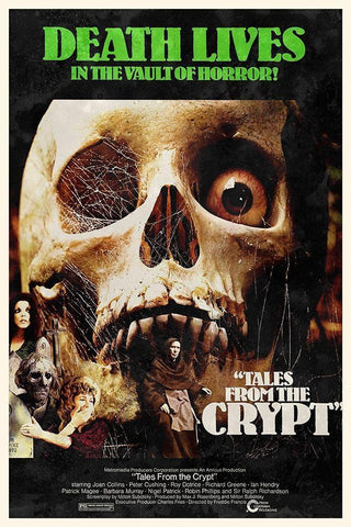 Tales from the Crypt Black Ornate Wood Framed Art Print with Double Matting by Hollywood Photo Archive