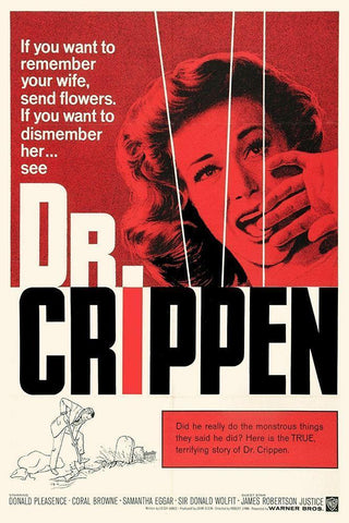 Doctor Crippen Black Ornate Wood Framed Art Print with Double Matting by Hollywood Photo Archive