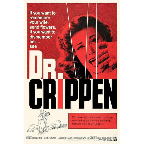 Doctor Crippen Gold Ornate Wood Framed Art Print with Double Matting by Hollywood Photo Archive