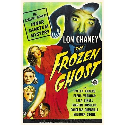 The Frozen Ghost Gold Ornate Wood Framed Art Print with Double Matting by Hollywood Photo Archive