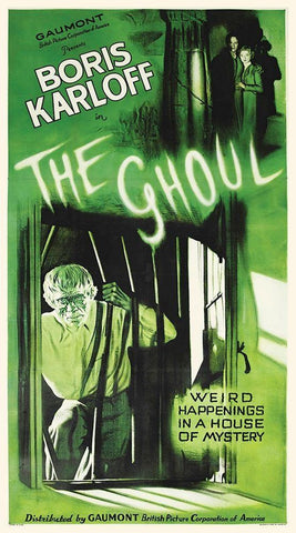 The Ghoul Black Ornate Wood Framed Art Print with Double Matting by Hollywood Photo Archive